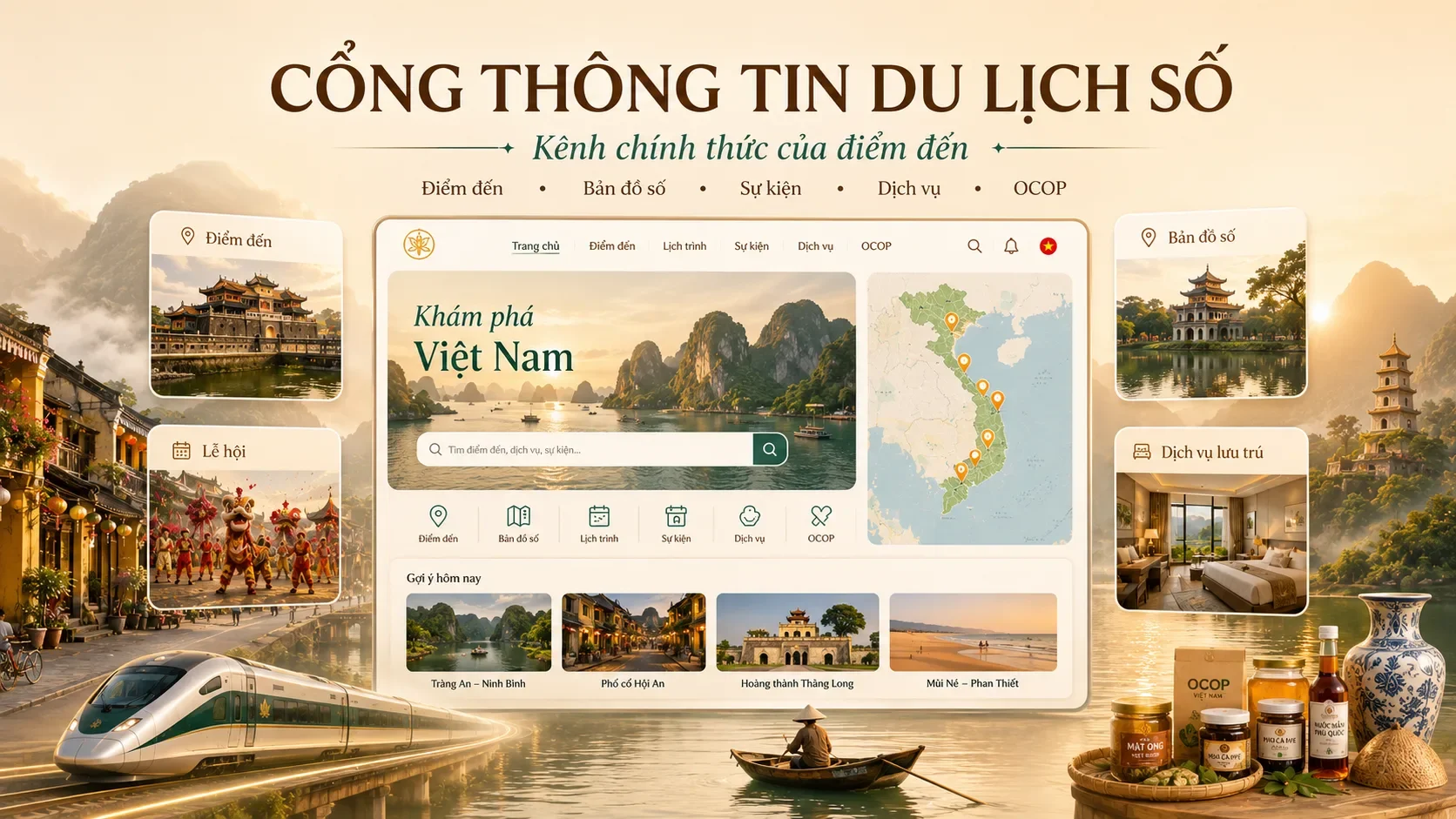 Cách xây dựng cổng thông tin du lịch số cho địa phương
